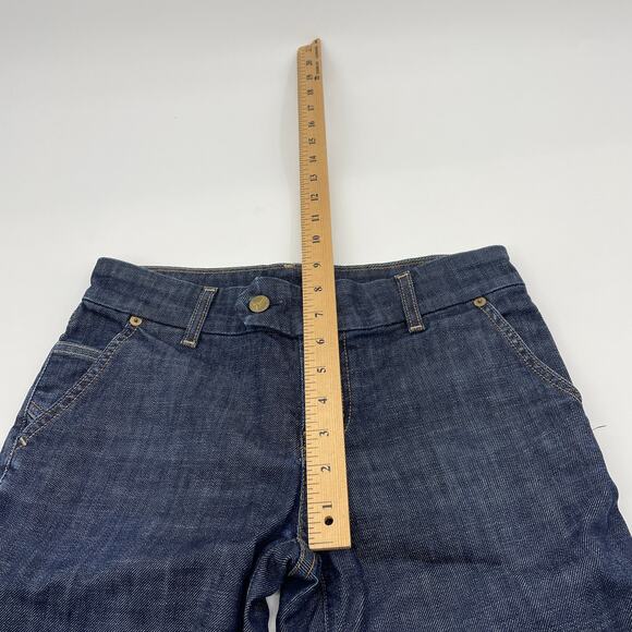 CITIZENS of HUMANITY Jerome Dahan Bermuda Denim Shorts Womens Size 26 Dark Wash - Picture 7 of 8